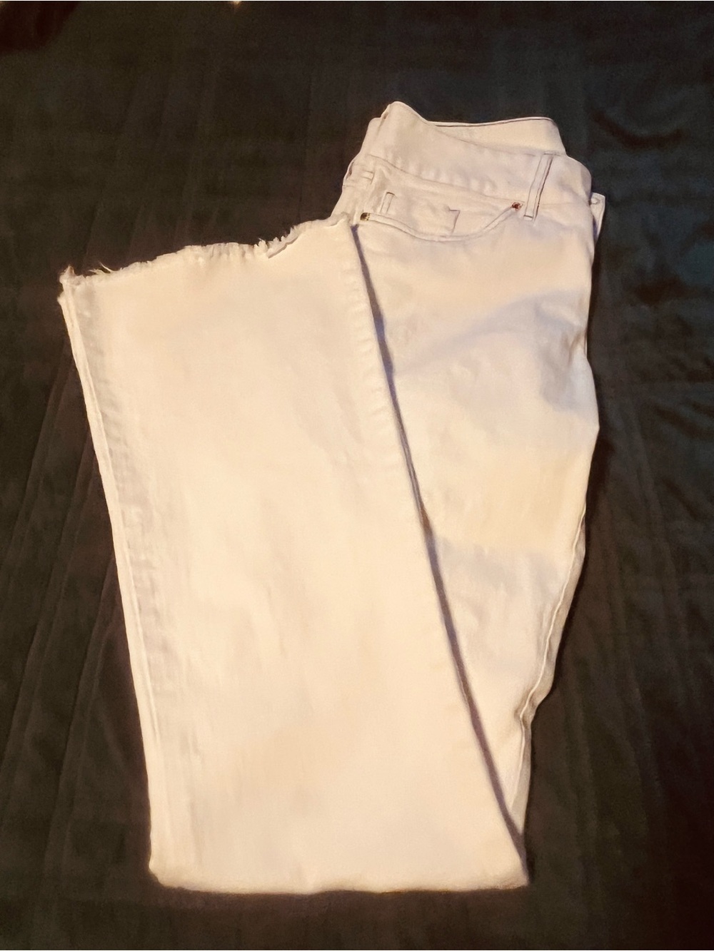 Patoge Off White Brazilian Flare Jeans NWOT
